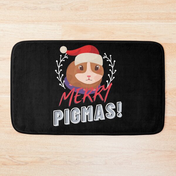 Item preview, Guinea Pig Merry Pigmas Face Mask Christmas Santa Xmas Gift designed and sold by trendo.