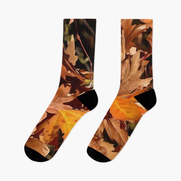Item preview, Artistic Fall Leaves In Autumn Sunshine designed and sold by taiche.