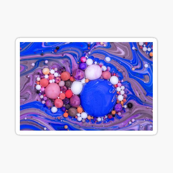 Bubbles Art Vladimir Sticker