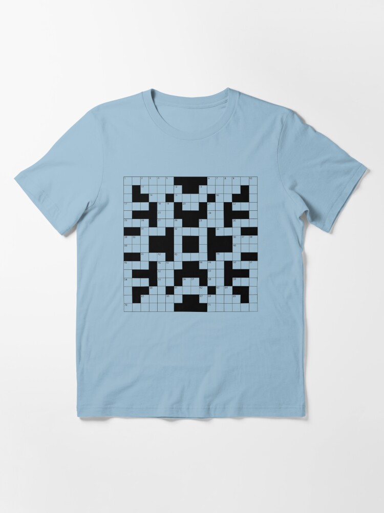 quot Crossword Pattern quot T shirt by isstgeschichte Redbubble