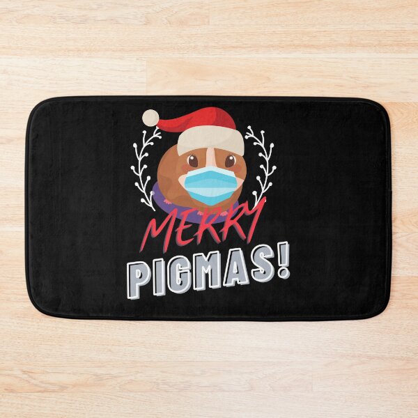 Item preview, Guinea Pig Merry Pigmas Face Mask Christmas Santa Xmas Gift designed and sold by trendo.