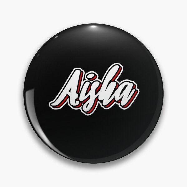Item preview, Aisha first name - hand lettering design designed and sold by sulies.