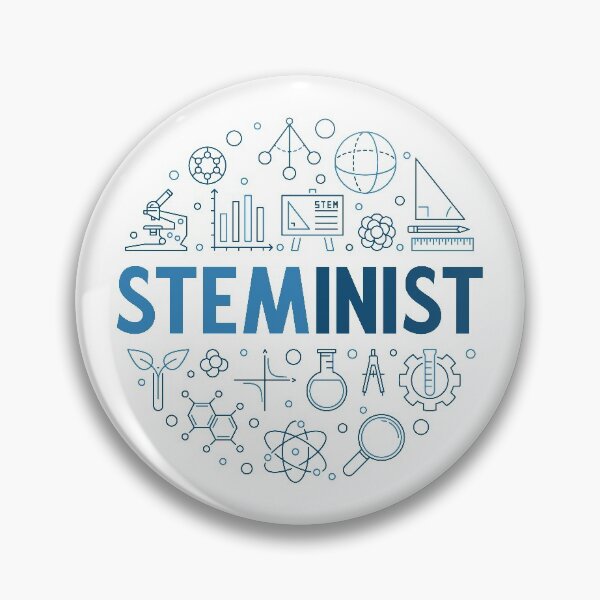 Item preview, STEMINIST outline designed and sold by venomousvector.