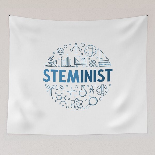 Item preview, STEMINIST outline designed and sold by venomousvector.