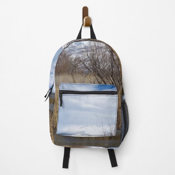 Item preview, Winter mountain nature landscape scene with trees, bushes and snow designed and sold by Ventures1.