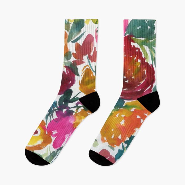 Item preview, vivid floral pattern designed and sold by kosarandrea.