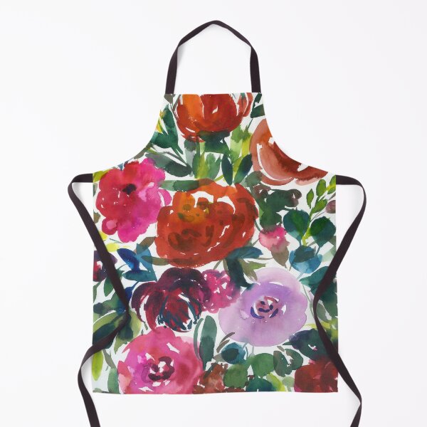 Item preview, colorful pattern with flowers designed and sold by kosarandrea.