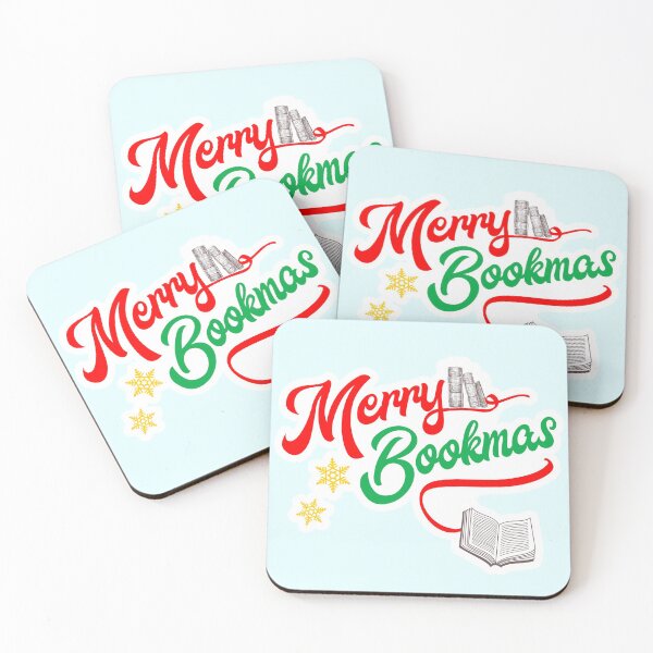 Item preview, Merry Bookmas, Christmas colors designed and sold by DeliriousSteve.