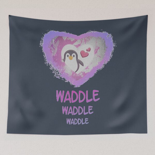 Item preview, Penguin love - waddle waddle waddle designed and sold by REENS_PHOTOS.