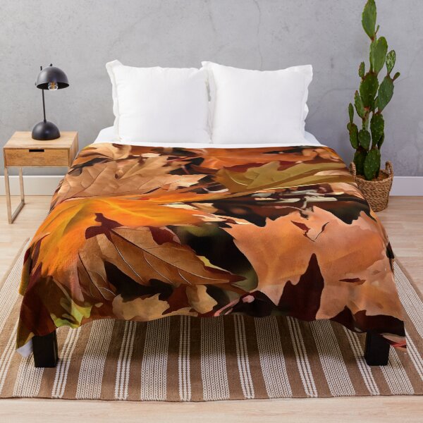 Item preview, Artistic Fall Leaves In Autumn Sunshine 2 designed and sold by taiche.
