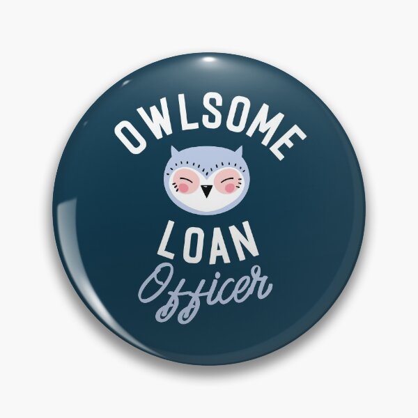 Item preview, Owlsome Loan Officer Pun - Funny Gift Idea designed and sold by betternotes.