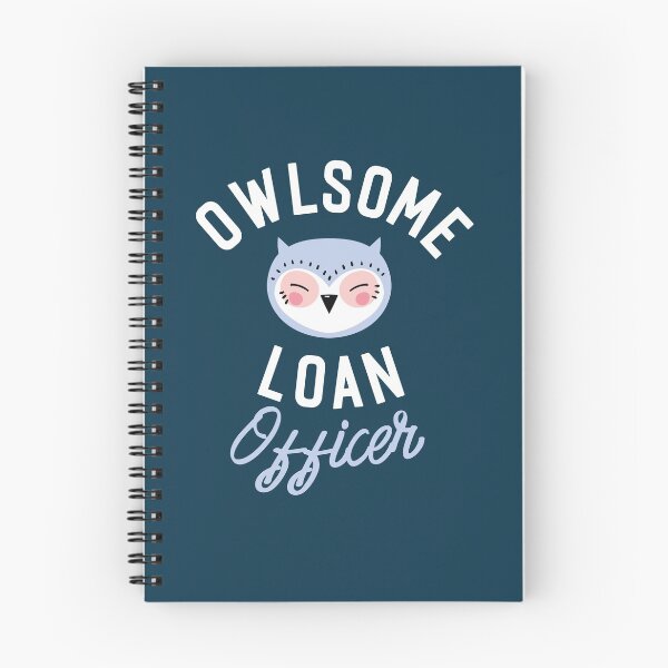 Item preview, Owlsome Loan Officer Pun - Funny Gift Idea designed and sold by betternotes.