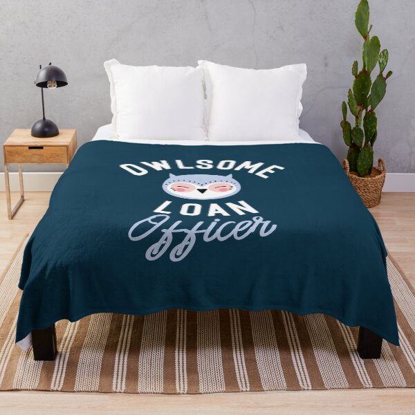 Item preview, Owlsome Loan Officer Pun - Funny Gift Idea designed and sold by betternotes.