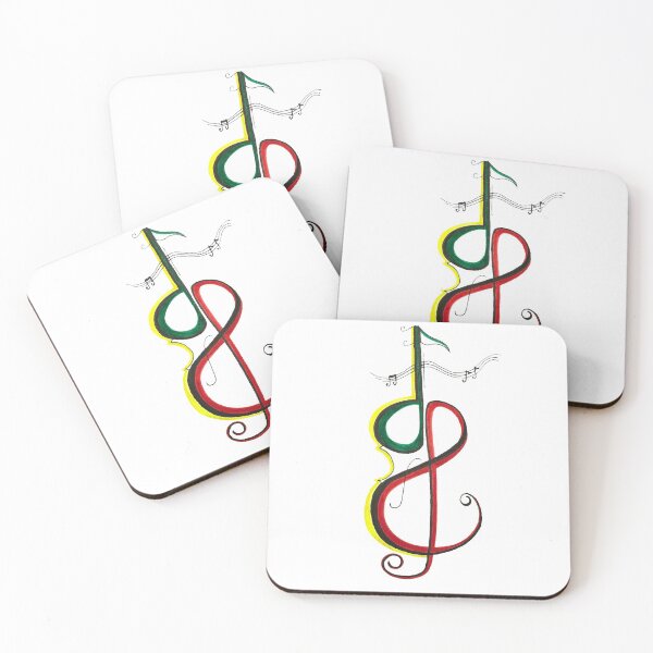 Item preview, Violin with musical notes within designed and sold by DollyJ.