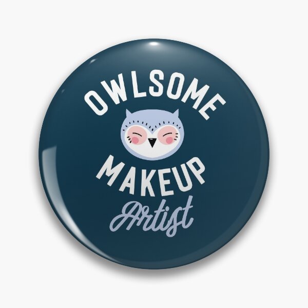 Item preview, Owlsome Makeup Artist Pun - Funny Gift Idea designed and sold by betternotes.