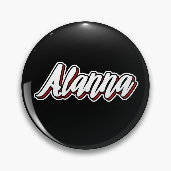 Item preview, Alanna first name - hand lettering design designed and sold by sulies.