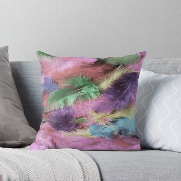Item preview, Feathers in attractive colors pattern designed and sold by FunnyDSN.