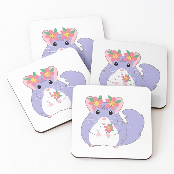 Item preview, Violet Chinchilla in a Garden designed and sold by Lulupainting.