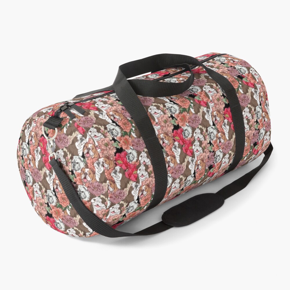 Because English Bulldog Duffle Bag