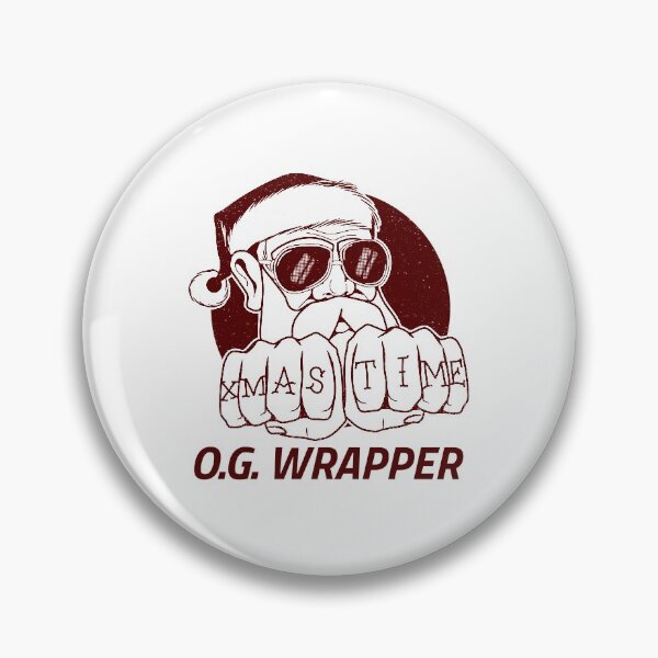 Item preview, OG Wrapper Gangster Santa designed and sold by modernzen.