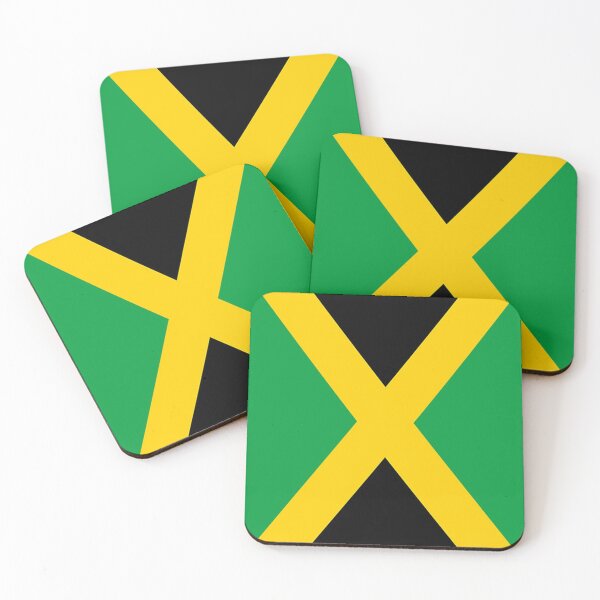 Item preview, Jamaica Flag decor gift designed and sold by UrbanGiftShop.