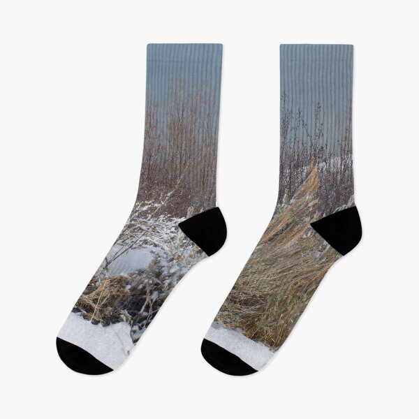 Item preview, Winter mountain nature landscape scene with trees, bushes and snow designed and sold by Ventures1.