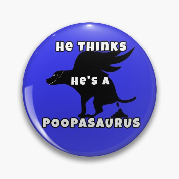 Item preview, Funny Poopasaurus Flying Pooping Dog designed and sold by Willyboy16.