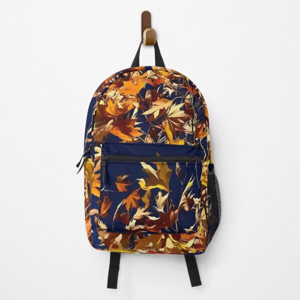 Item preview, Artistic Fall Leaves Against Deep Blue Sky designed and sold by taiche.