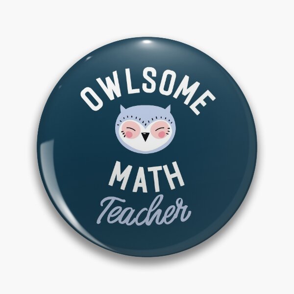 Artikelvorschau, Owlsome Math Teacher Pun - Funny Gift Idea entworfen und verkauft von betternotes.