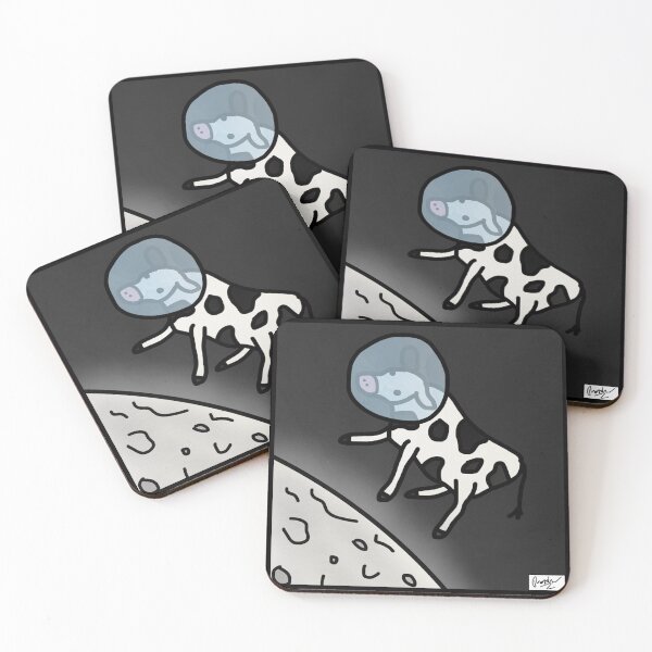 Item preview, Space Cow Doodle designed and sold by tdoodles.