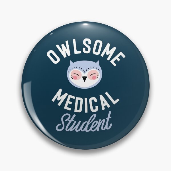 Artikelvorschau, Owlsome Medical Student Pun - Funny Gift Idea entworfen und verkauft von betternotes.