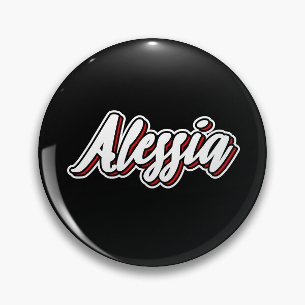 Item preview, Alessia first name - hand lettering design designed and sold by sulies.