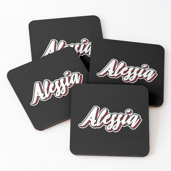 Item preview, Alessia first name - hand lettering design designed and sold by sulies.