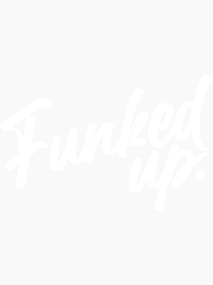 Thumbnail 3 of 3, Sticker, funked up designed and sold by micksbarbers.