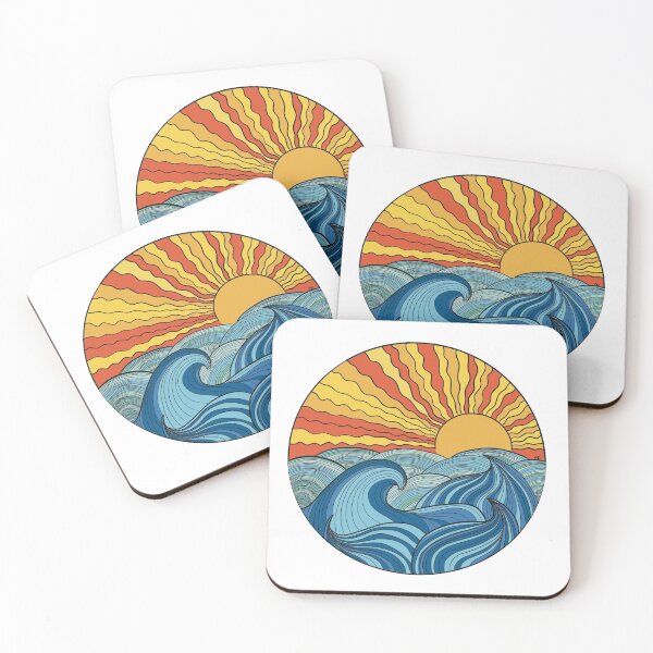 Item preview, sundown ocean designed and sold by isolife.