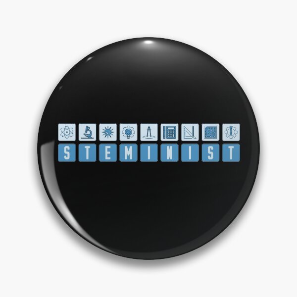 Item preview, STEMINIST Blue Retro designed and sold by venomousvector.