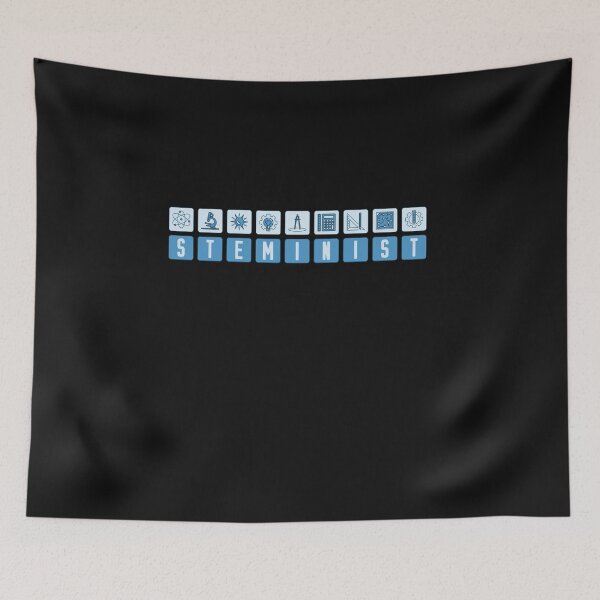 Item preview, STEMINIST Blue Retro designed and sold by venomousvector.