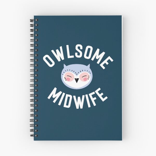 Item preview, Owlsome Midwife Pun - Funny Gift Idea designed and sold by betternotes.