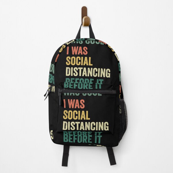 Item preview, I Was Social Distancing Before It Was Cool Vintage designed and sold by timiart.