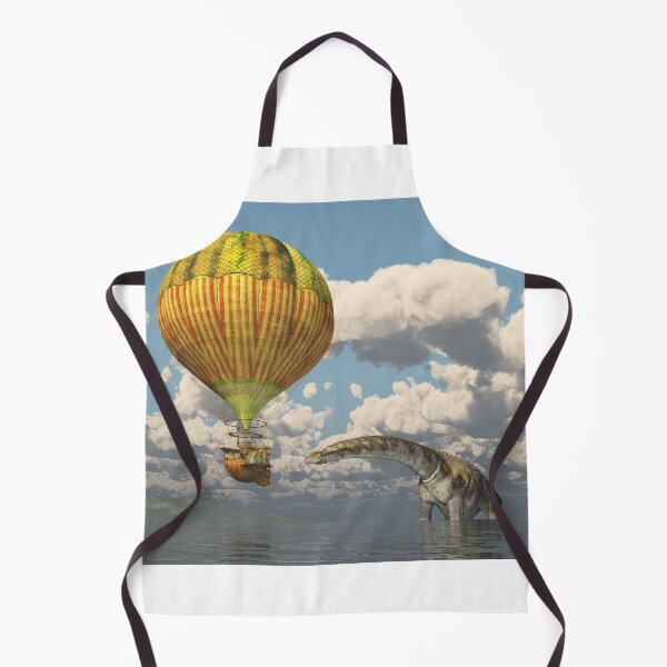 Item preview, Fantasy hot air balloon and dinosaur designed and sold by MIRO3D.