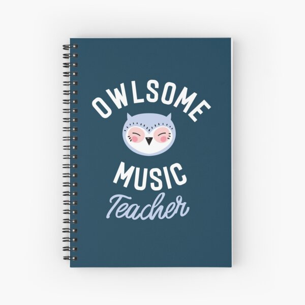 Item preview, Owlsome Music Teacher Pun - Funny Gift Idea designed and sold by betternotes.