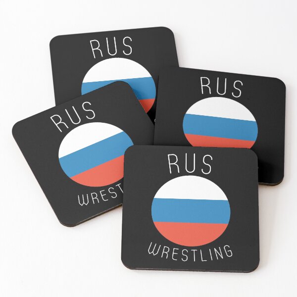 Item preview, RUS Flag Pride Russia Wrestling USSR Wrestler Athlete Gift designed and sold by trendo.
