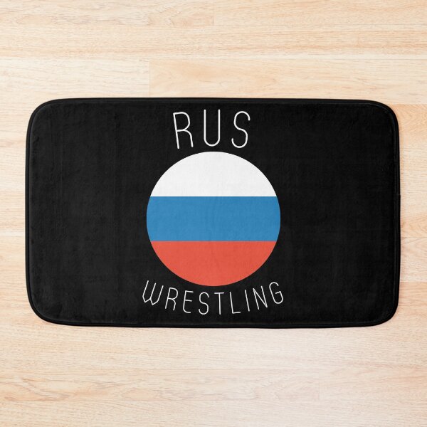 Item preview, RUS Flag Pride Russia Wrestling USSR Wrestler Athlete Gift designed and sold by trendo.
