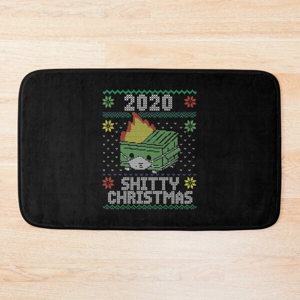 Item preview, 2020 Shitty Christmas Dumpster Fire - Ugly CHRISTMAS Sweater designed and sold by jessicasmile.
