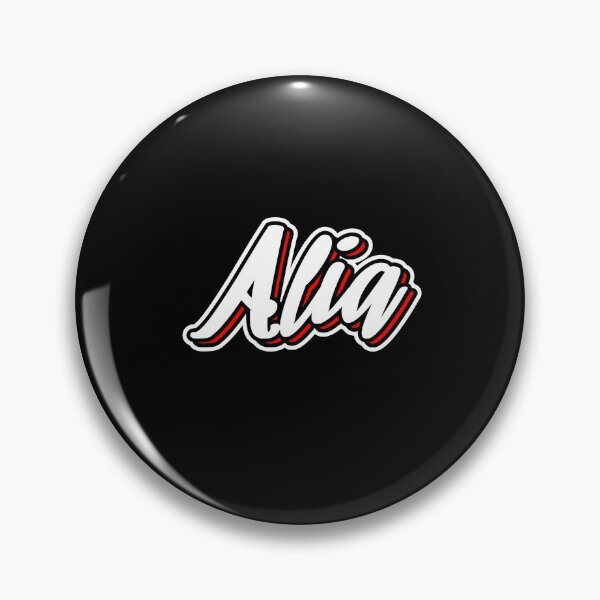 Item preview, Alia first name - hand lettering design designed and sold by sulies.