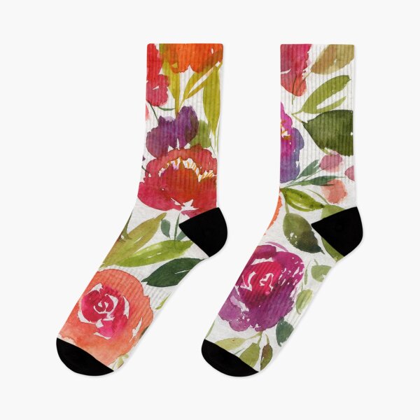 Item preview, flowers in watercolor designed and sold by kosarandrea.
