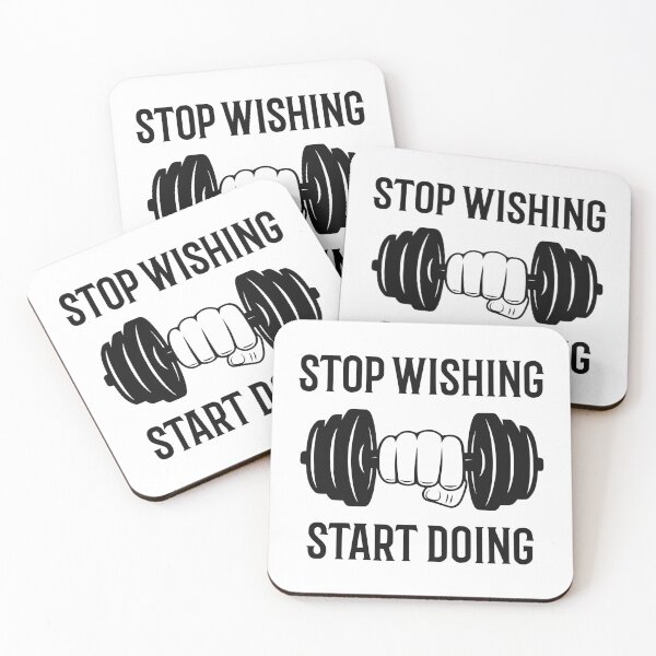 Item preview, Stop wishing start doing designed and sold by asmmdesign.