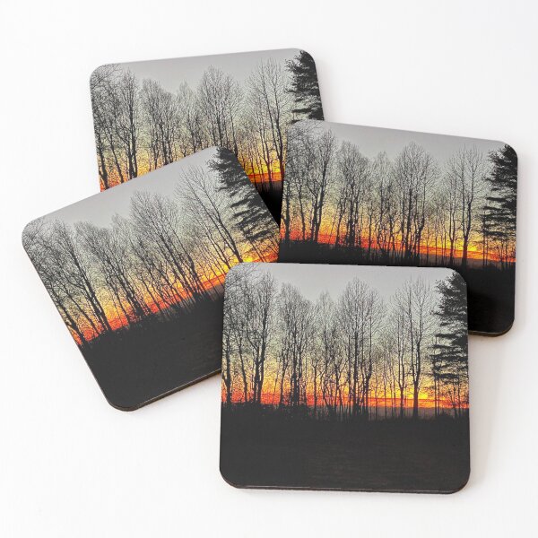 Item preview, Mountain Sunset and Trees designed and sold by Mountain-Wares.
