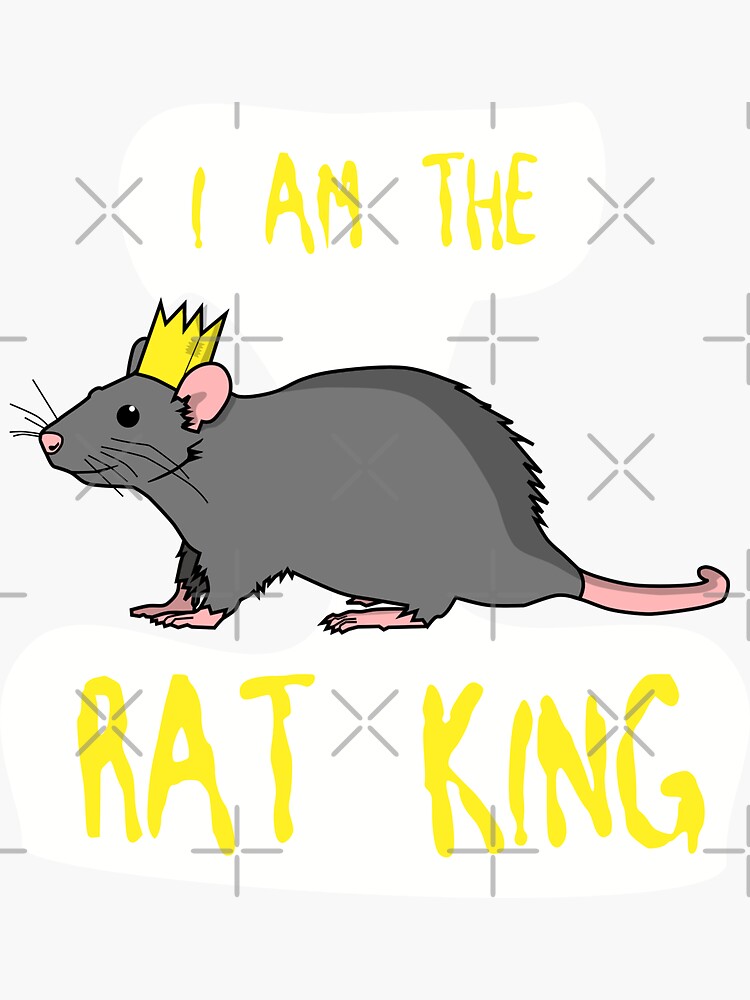 The Rat King Rodent Owner Mouse Rat Lover Crown T-Shirt