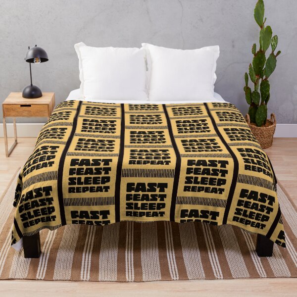 Item preview, Fast Feast Sleep Repeat designed and sold by stevenwoodcock.